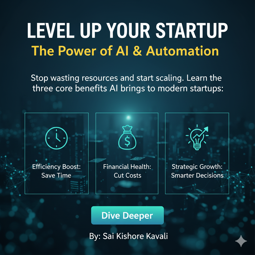 AI & Automation: How They’re Changing the Way Startups Work
